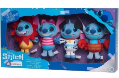 Disney 100 Years of Wonder Stitch in Costume Small 8.5 Plush 4-Piece Box Set